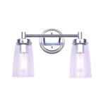Rory Sconce Dual Vanity Light Chrome