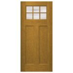 3068-Craftsman-6Lite-Mahogany-HensonOak