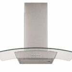 Stainless Steel and Glass Range Hood